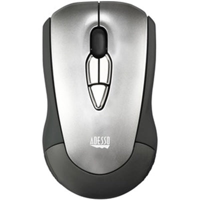 ADESSO IMouse P10 Silver 3 Buttons RF Wireless Optical 800 Dpi Mouse