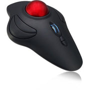 Adesso IMouse T40 Wireless Programmable Ergonomic Trackball Mouse - Optical - Wireless - 30 Ft - Radio Frequency - 2.40 GHz - Black - USB - 4800 Dpi -