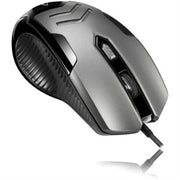 Adesso Multi-Color 6-Button Gaming Mouse - Optical - USB Cable - Black  Gray - 3200 Dpi - Scroll Wheel - 6 Button(s)