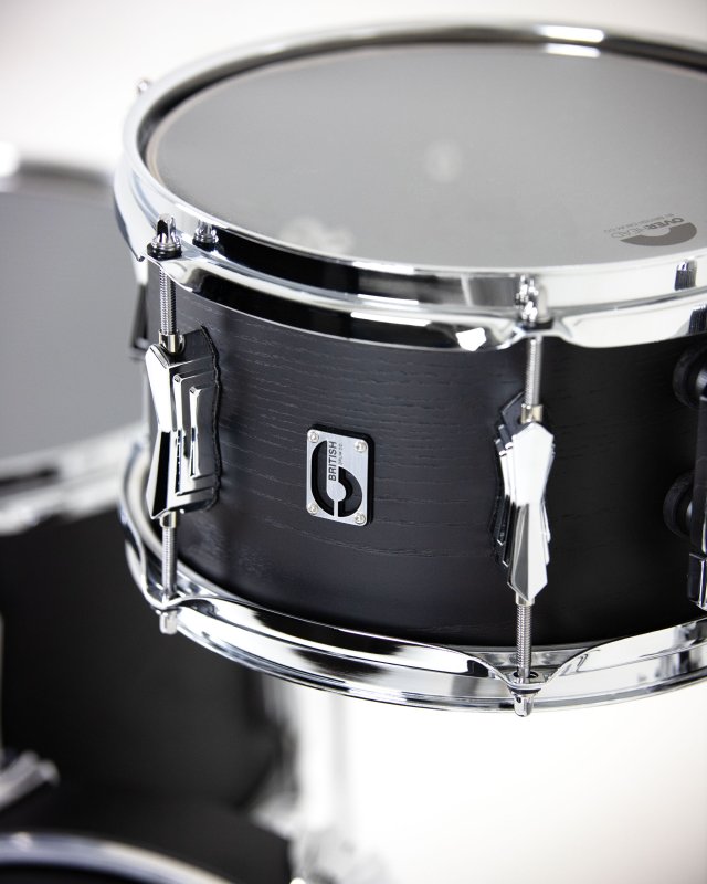 British Drum Co, IMP-16-CB Imp Club Kit, Black Ash 16"