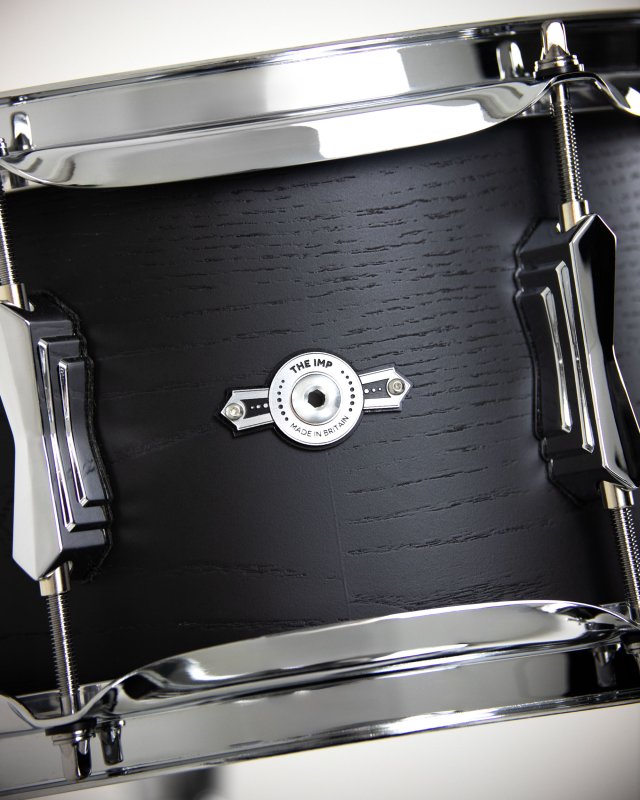 British Drum Co, IMP-16-CB Imp Club Kit, Black Ash 16"
