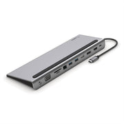 Belkin USB C Hub  11-in-1 Multi-Port Laptop Dock with 4K HDMI  DP  VGA  USB C Docking Station with 100W Power Delivery  USB a  Gigabit Ethernet  SD  M