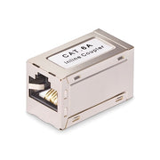 StarTech.com Shielded RJ45 Coupler Inline Cat6a Coupler Female to Female (F/F) T568B Pinout Shielded Ethernet Cable Extension