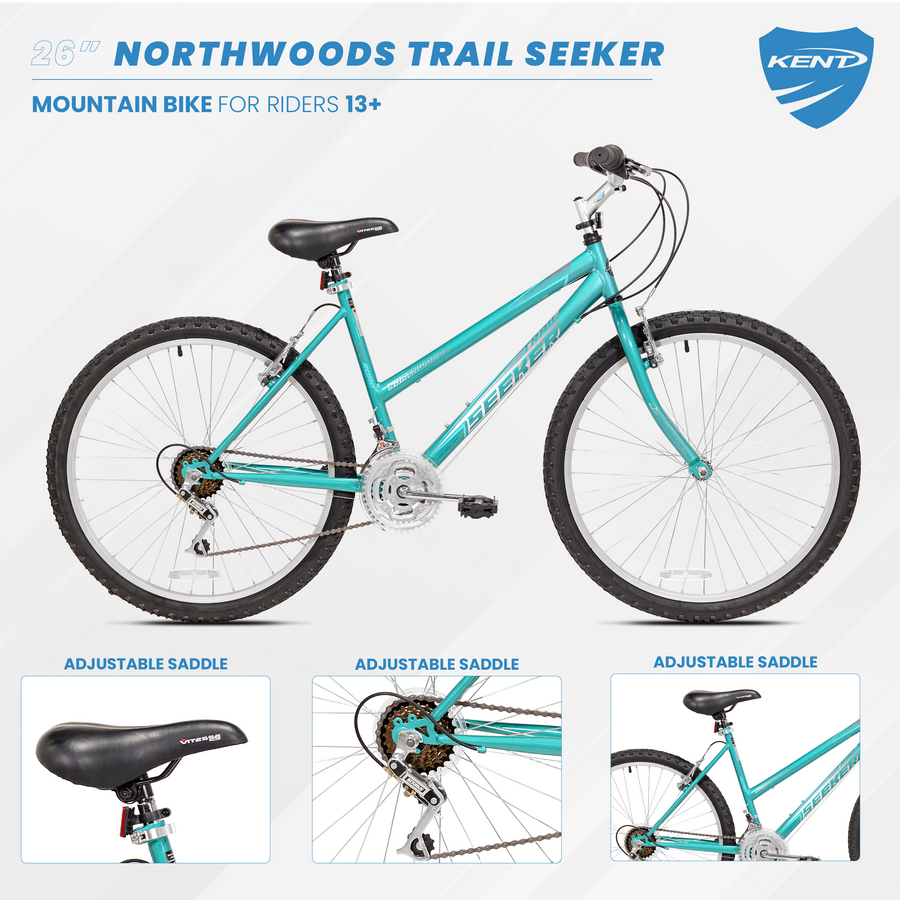 26" Northwoods Trailseeker,Teal