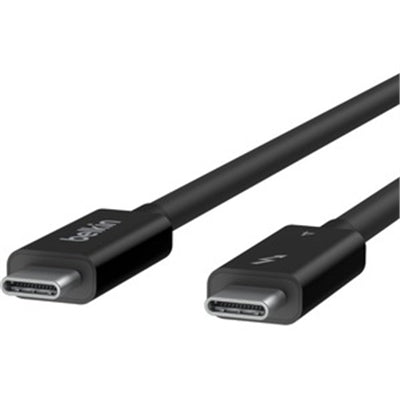 Belkin Connect Active Thunderbolt 4 Cable, 6.6 Ft - Black