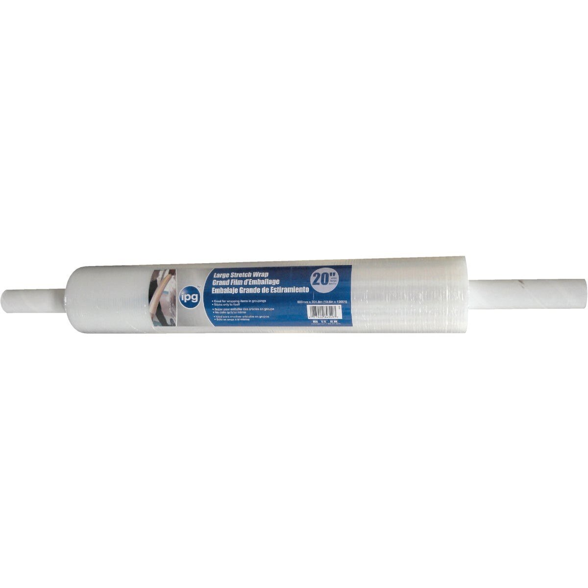 4349 IPG 20 In. X 1000 Ft. Stretch Wrap with Double Handle