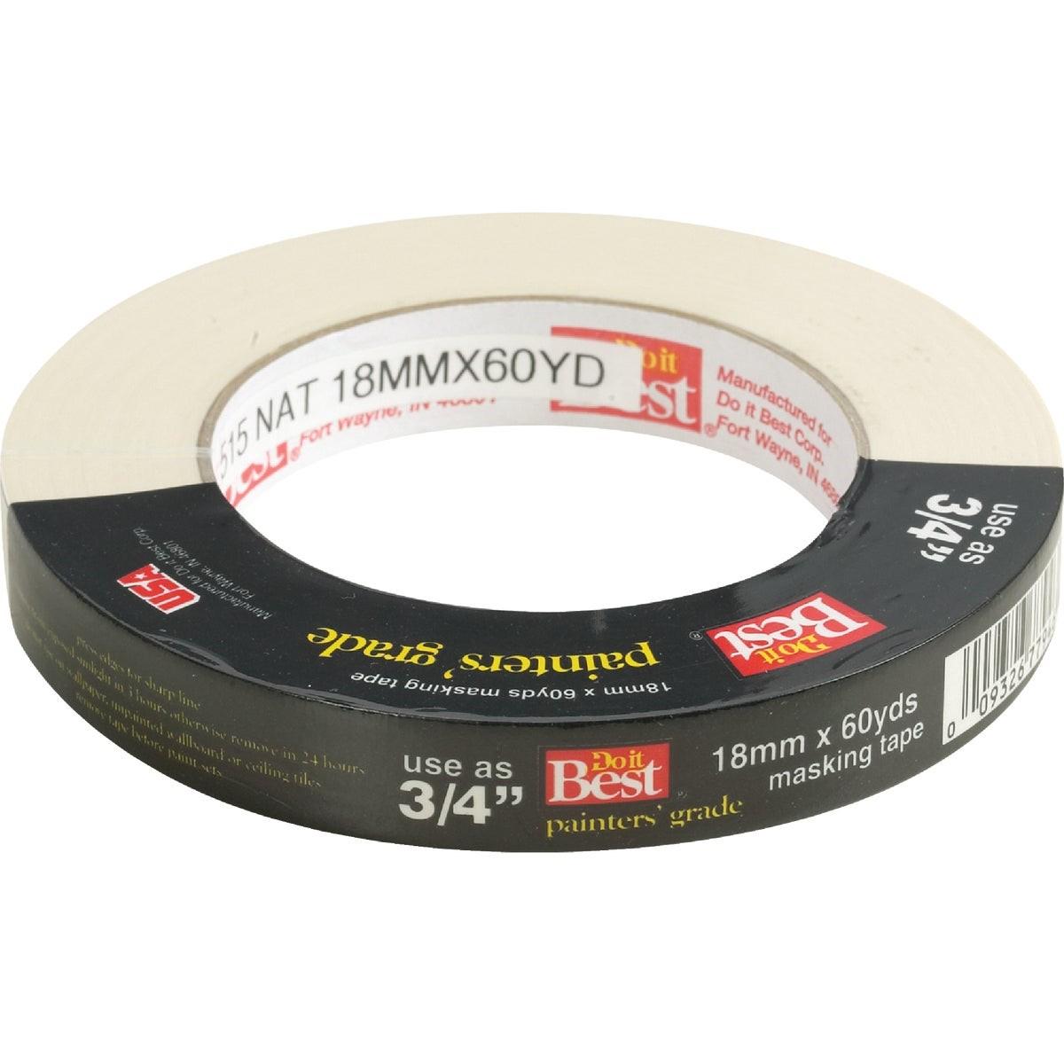 0.70 In. x 60 Yd. Painters Grade Masking Tape