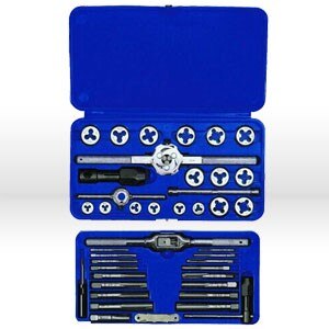 Combo Kit, 41 Pc. Machine Screw/Fractional Tap & Die Set