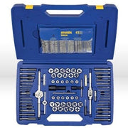 Combo Kit, 117 Pc. Machine Screw/Fractional/Metric Tap & Hex Die Set with Drill Bit Set