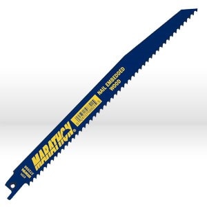 Reciprocating Saw Blade, Recip 9" 6TPI 5-PK