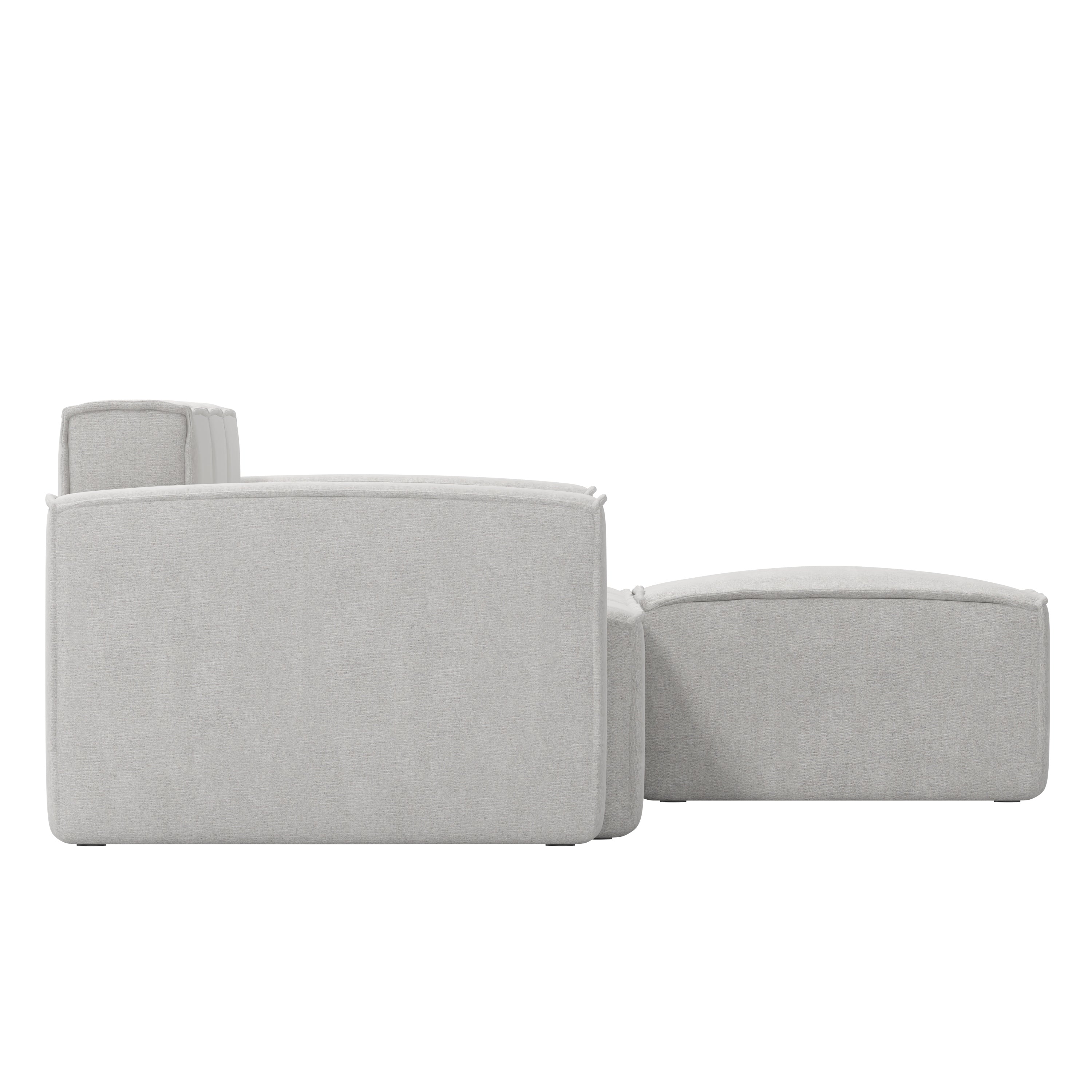 Bridgetown Luxury Modular 4 Piece Sectional Sofa, Cream