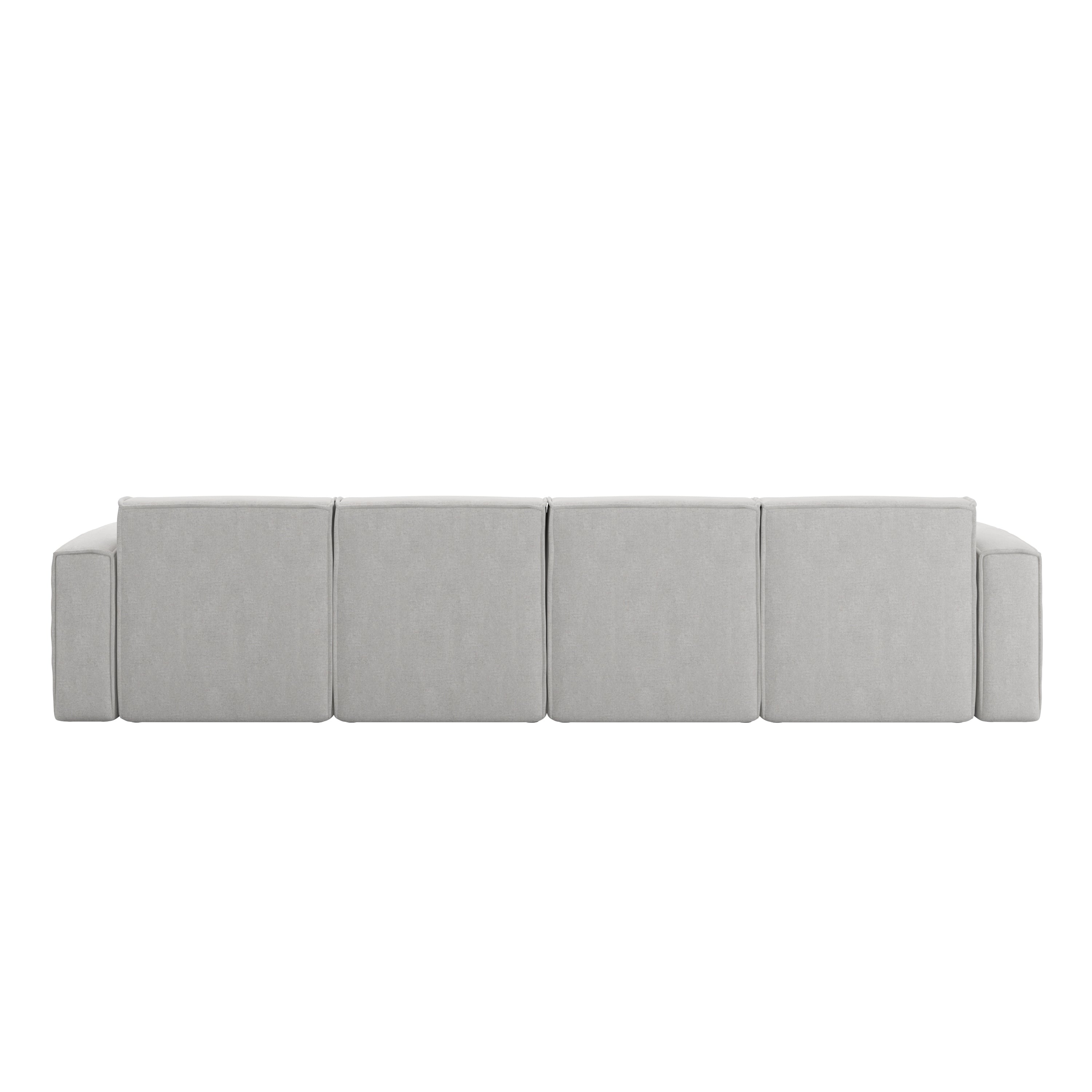 Bridgetown Luxury Modular 6 Piece Sectional Sofa, Cream