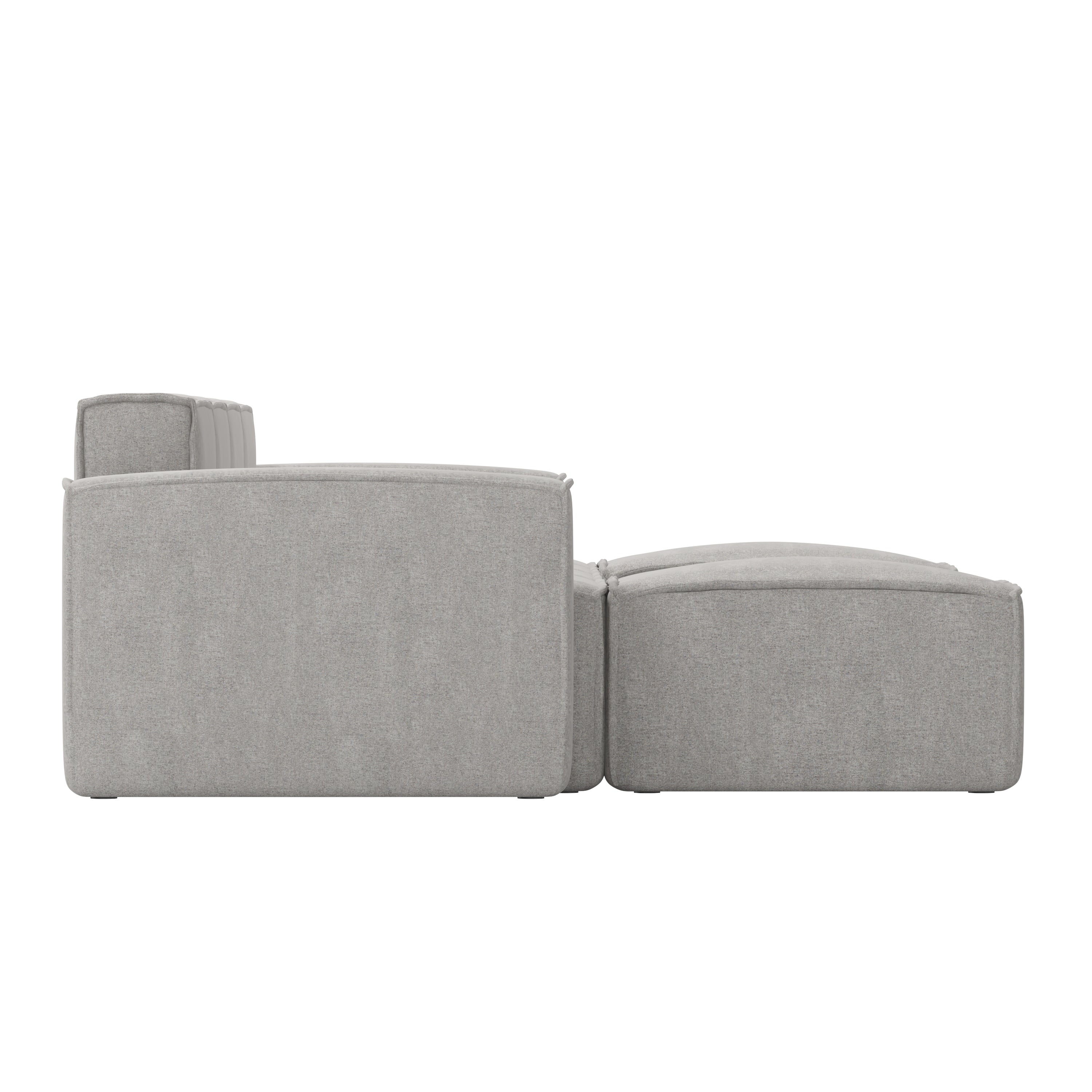 Bridgetown Luxury Modular 6 Piece Sectional Sofa, Gray