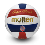 Elite Competition Super Touch Series Volleyball Red/White/Blue, AAU Approved