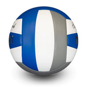 Elite Competition Volleyball Super Touch Series Royal/Silver/White Leather - NFHS Approved