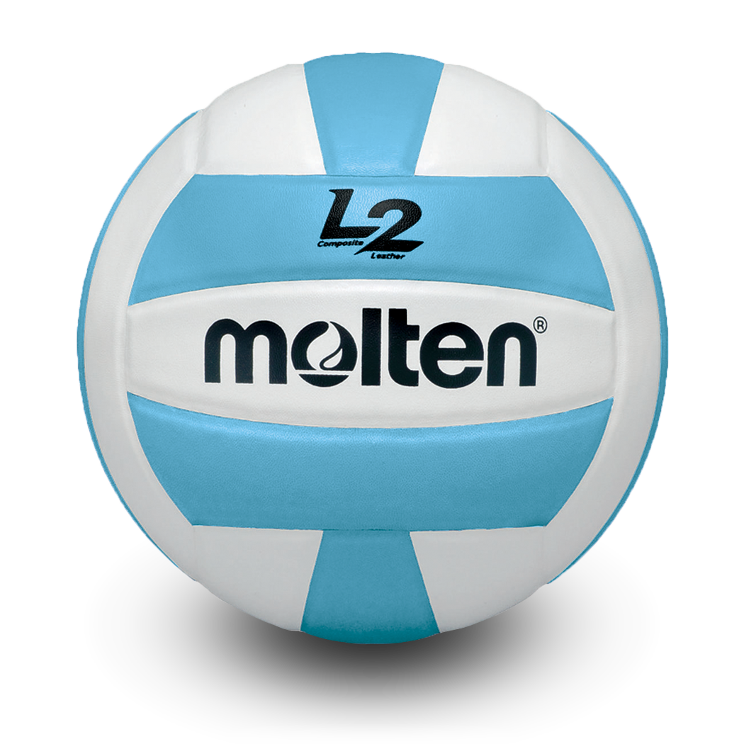 Competition Volleyball Soft Touch Series Columbia Blue/White