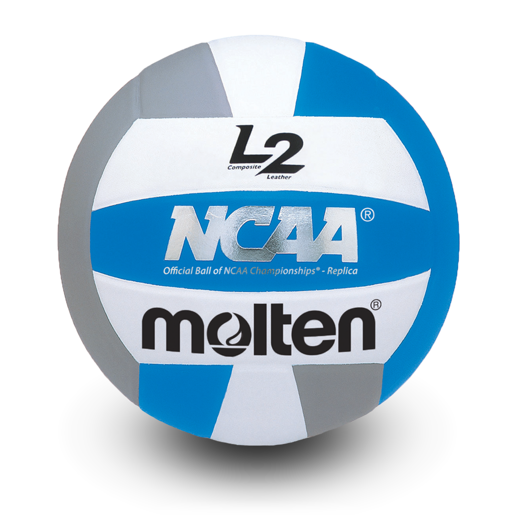Competition Volleyball Soft Touch Series Blue/Gray/White, NCAA® replica