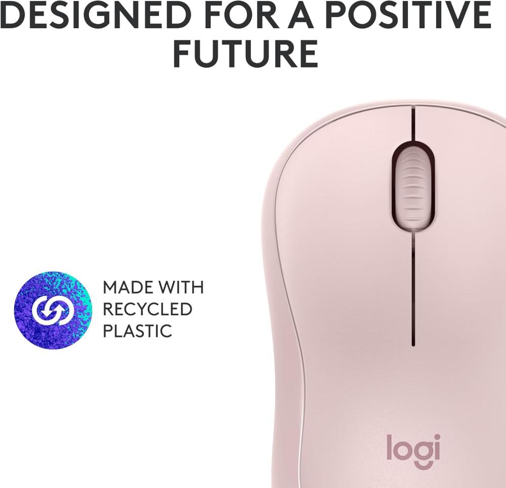 Logitech  Logitech M240 Silent Bluetooth Mouse (Rose / Pink)