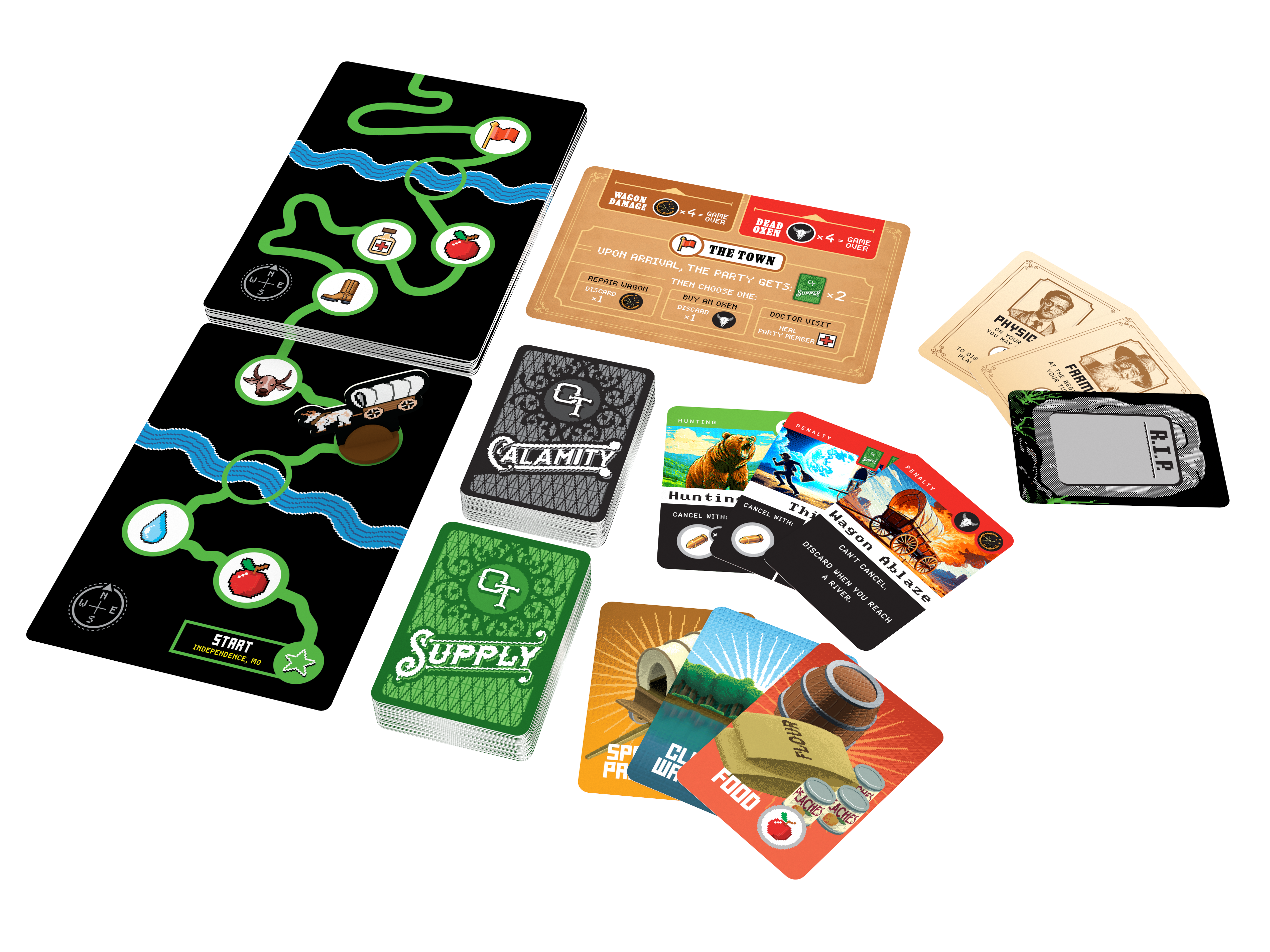 Oregon Trail Card Game Ultimate Trek