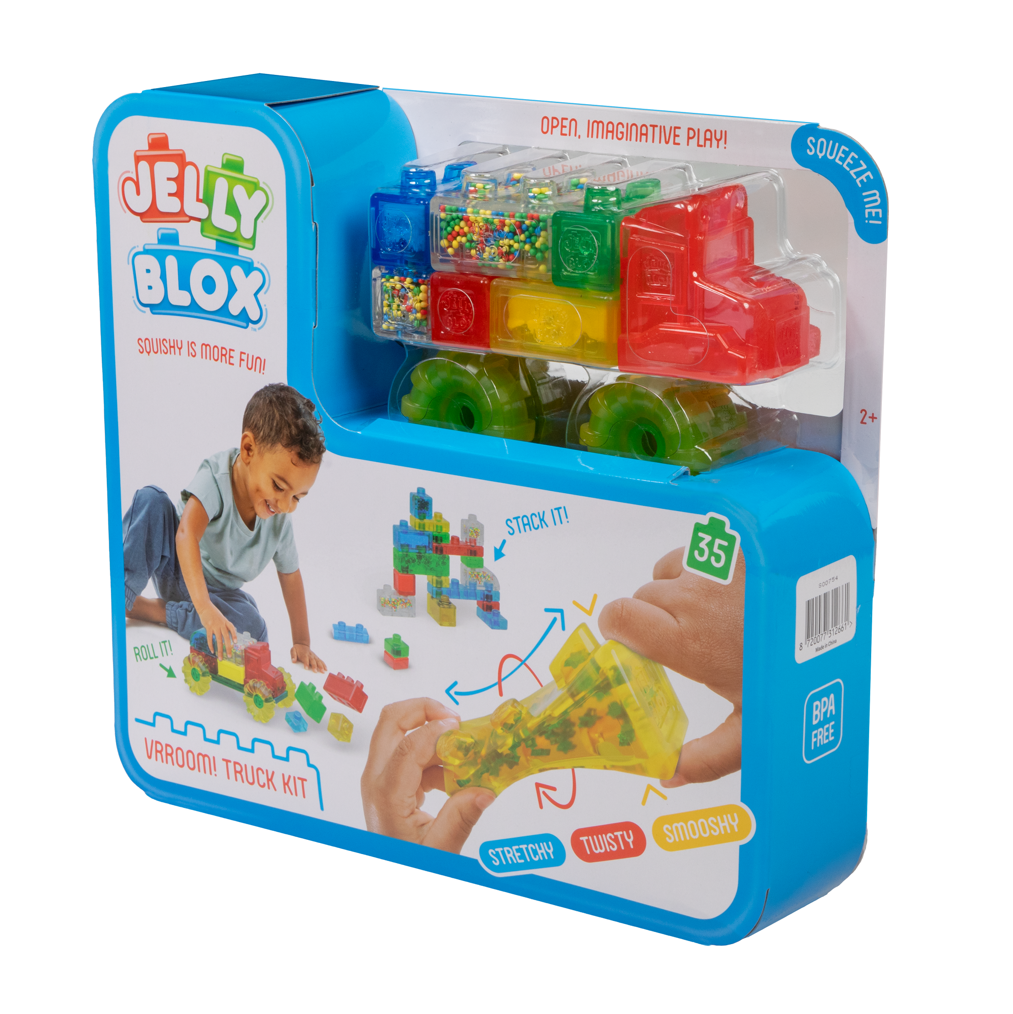 Jelly Blox Vrrrooom Truck Set