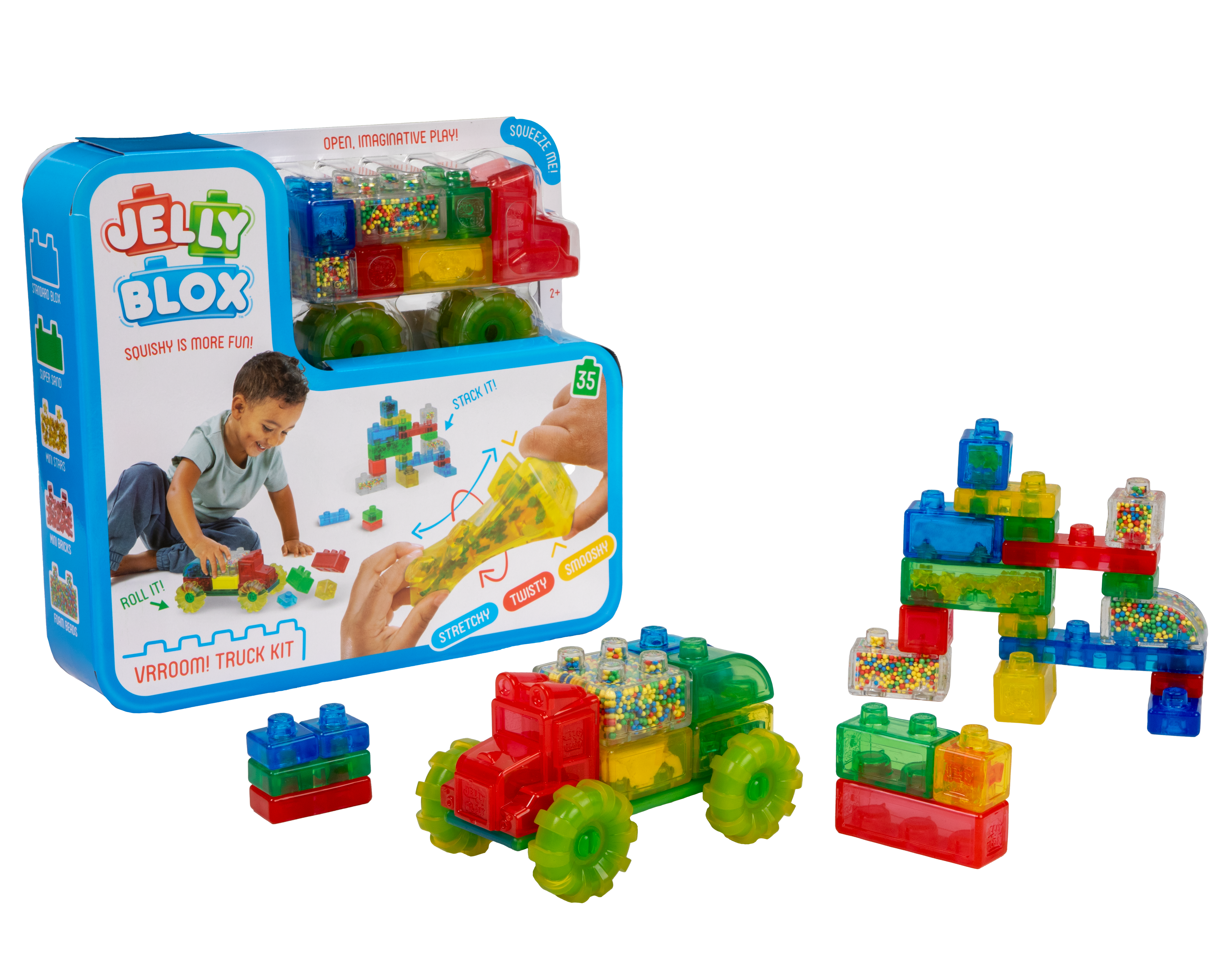 Jelly Blox Vrrrooom Truck Set
