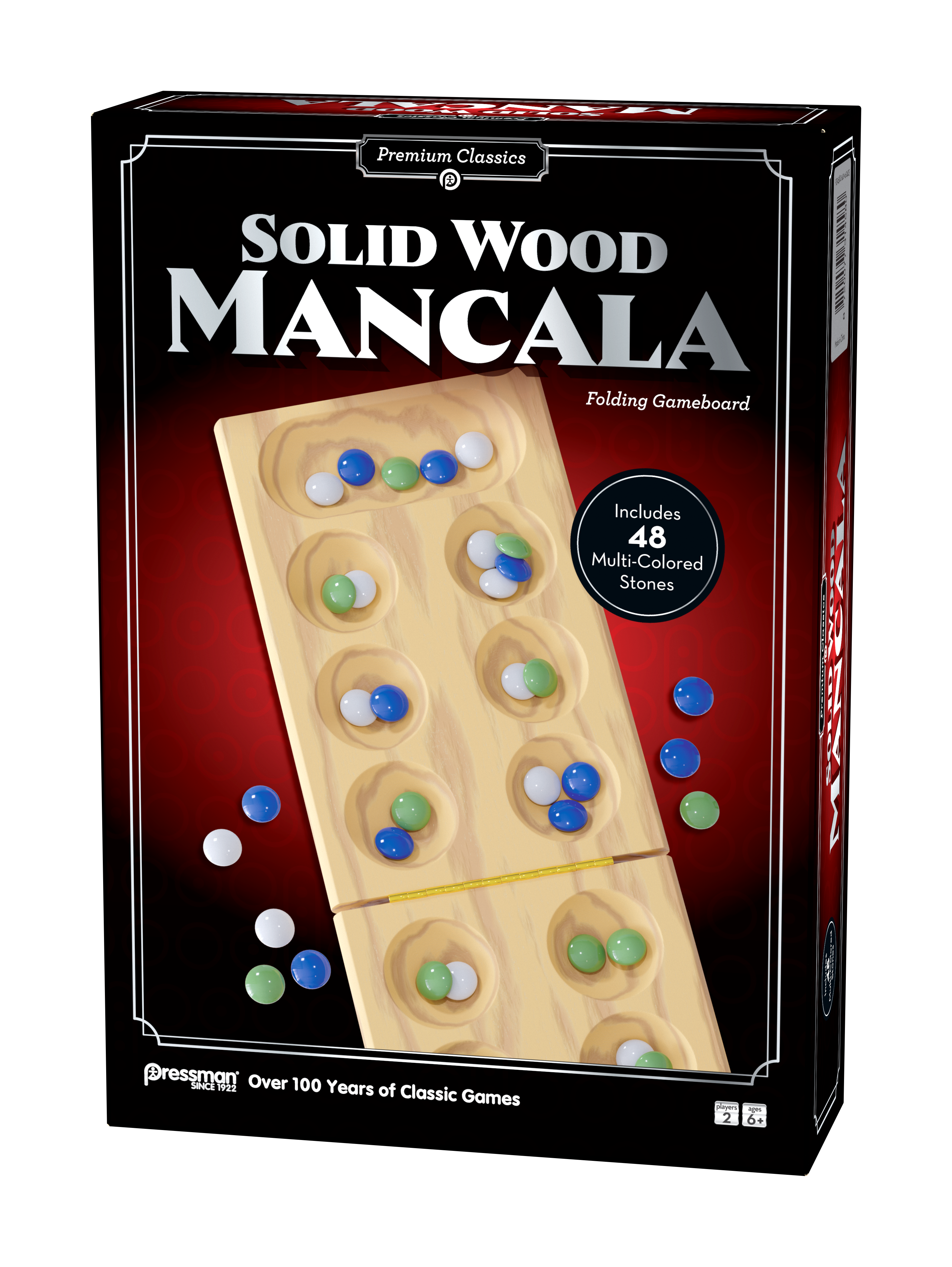 Pressman Premium Classics: Classics Solid Wood Folding Mancala