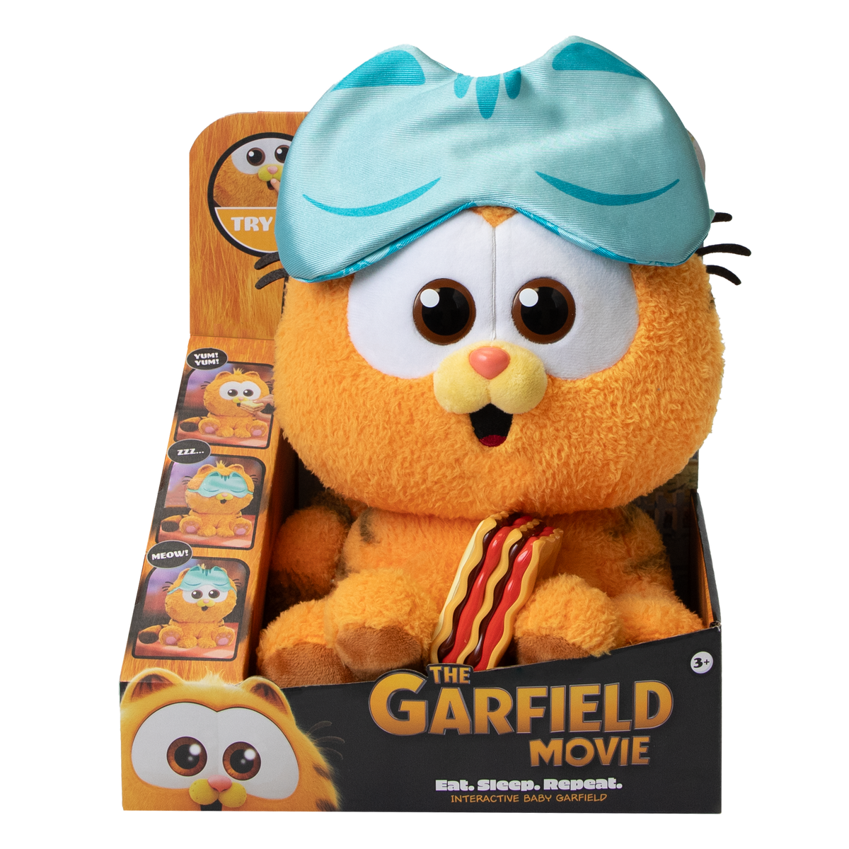 Animagic Baby Garfield Eat Sleep and Repeat