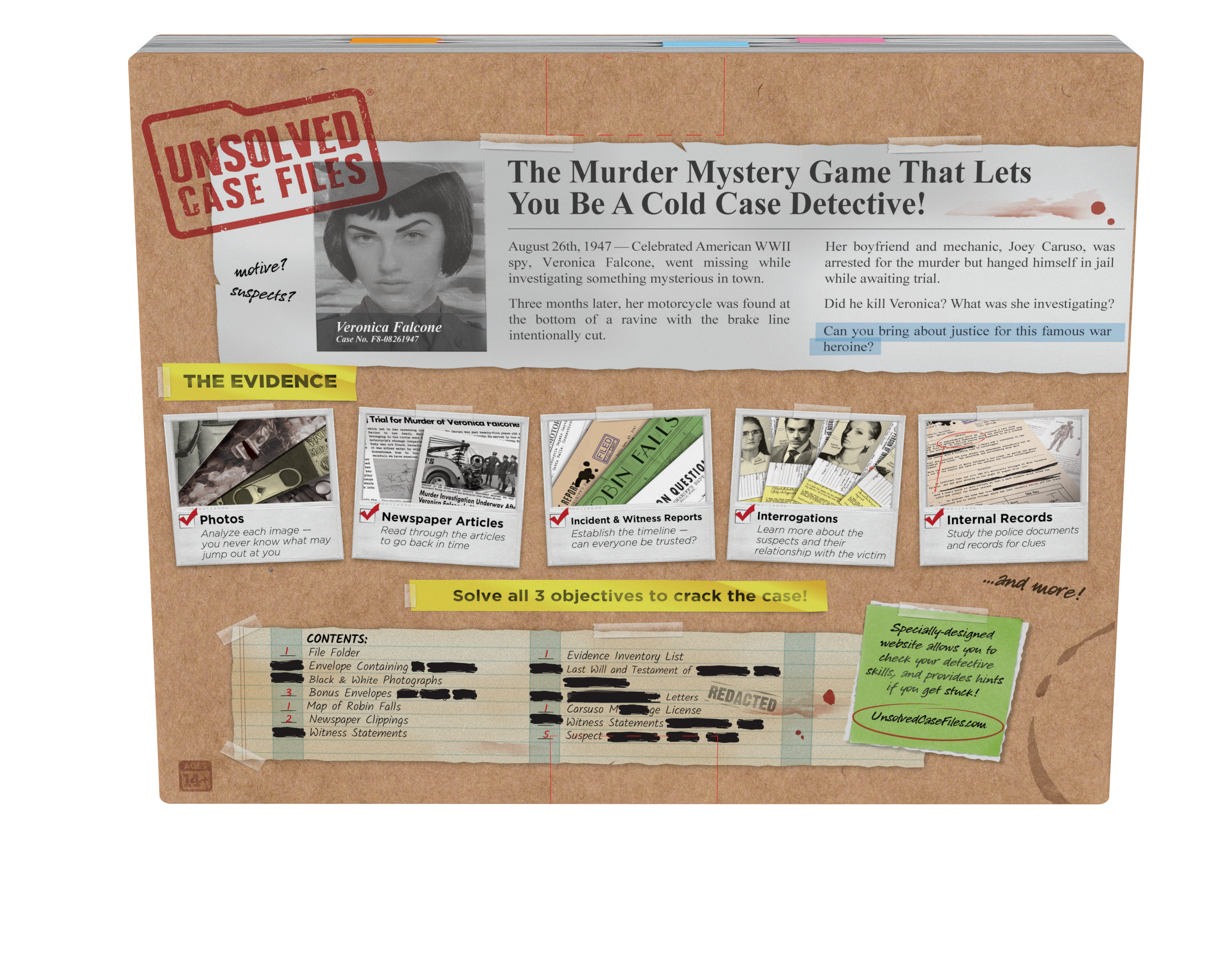 Unsolved Case Files® Veronica Falcone