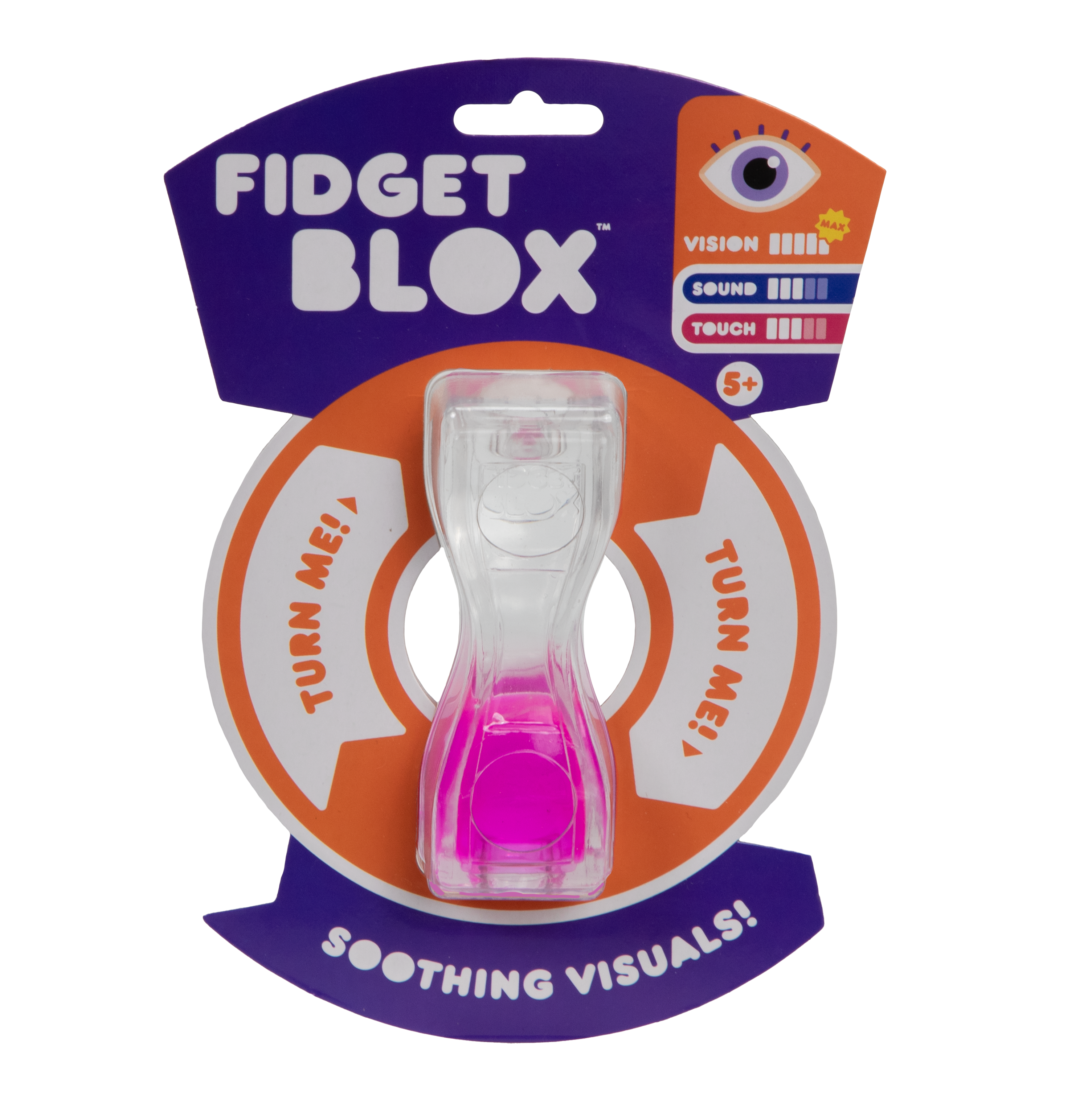 Fidget Blox Assortment CDU(contains Sound-Blue & Yellow , Sound-Green & Red, Vision-Pink, Vision-Blue, Touch-Teal, Touch-Pink)