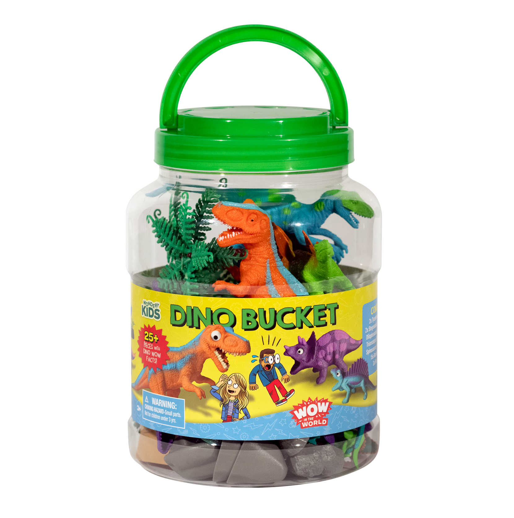 WOW in the World Dinosaurs Bucket