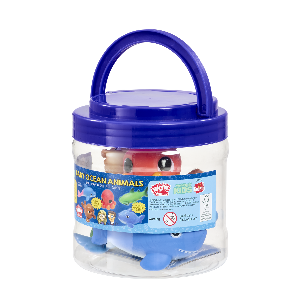 WOW in the World Baby Ocean Animals Bucket