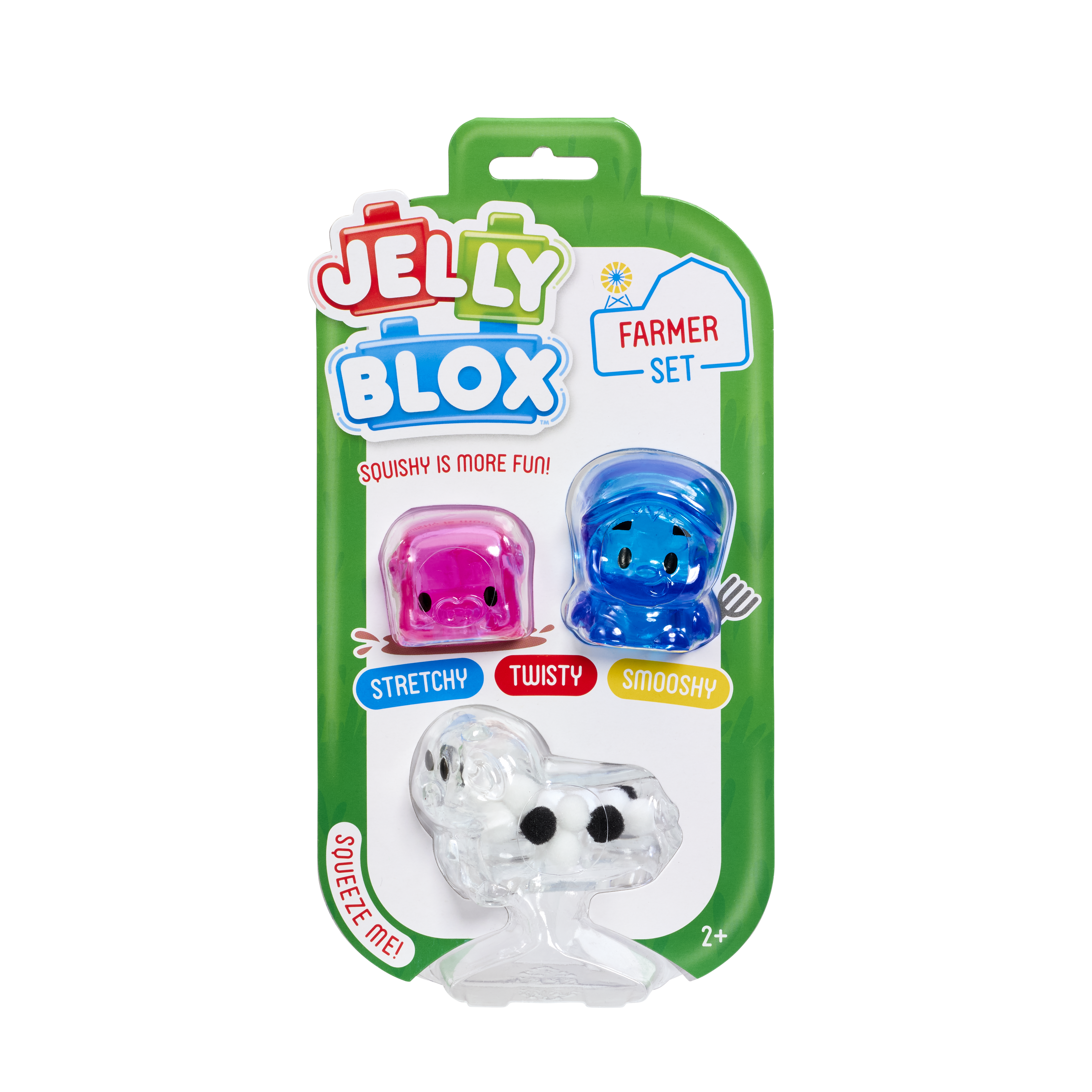 Jelly Blox Farm Friends Assortment CDU (contains Farmer Character Set, Shepherd Character Set)