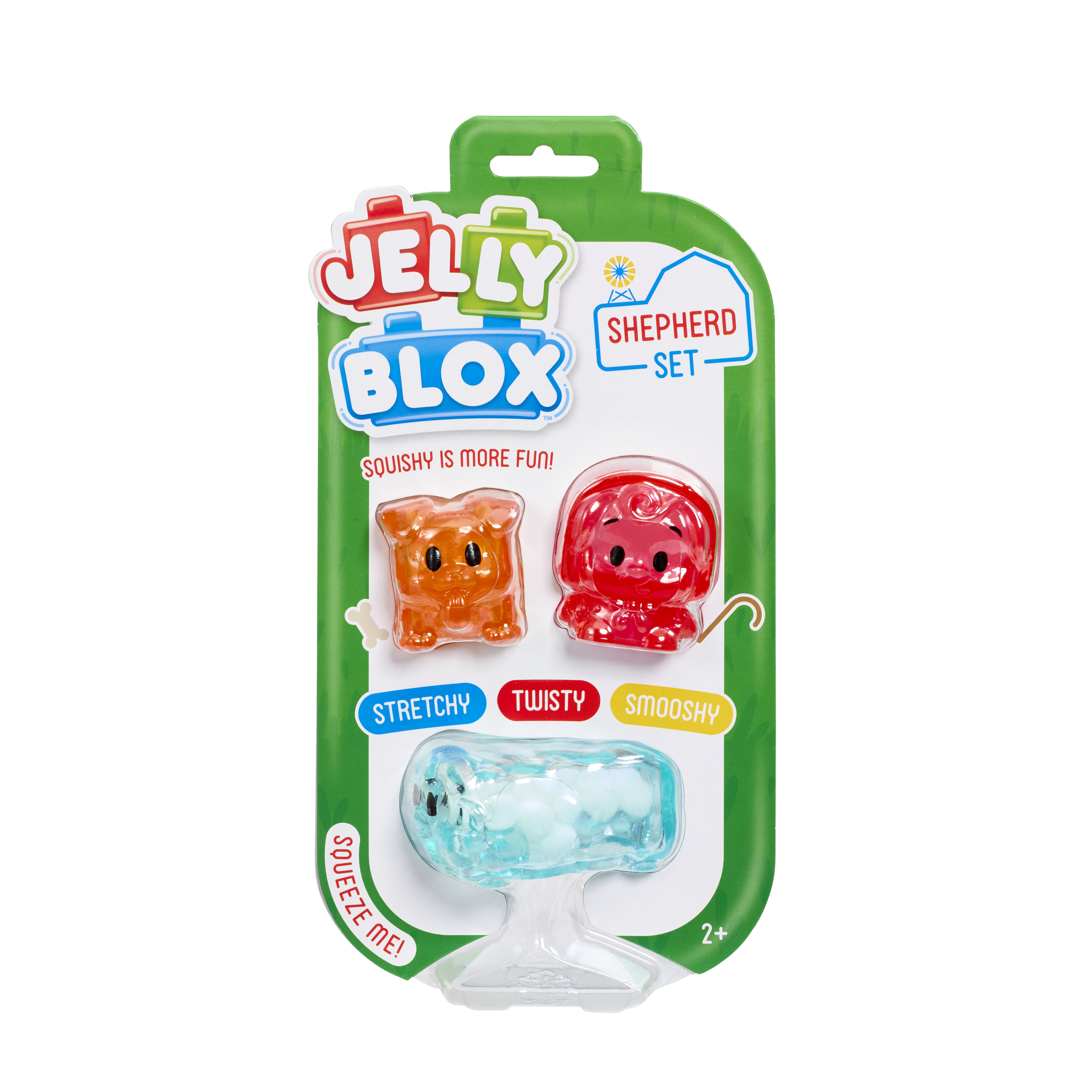 Jelly Blox Farm Friends Assortment CDU (contains Farmer Character Set, Shepherd Character Set)
