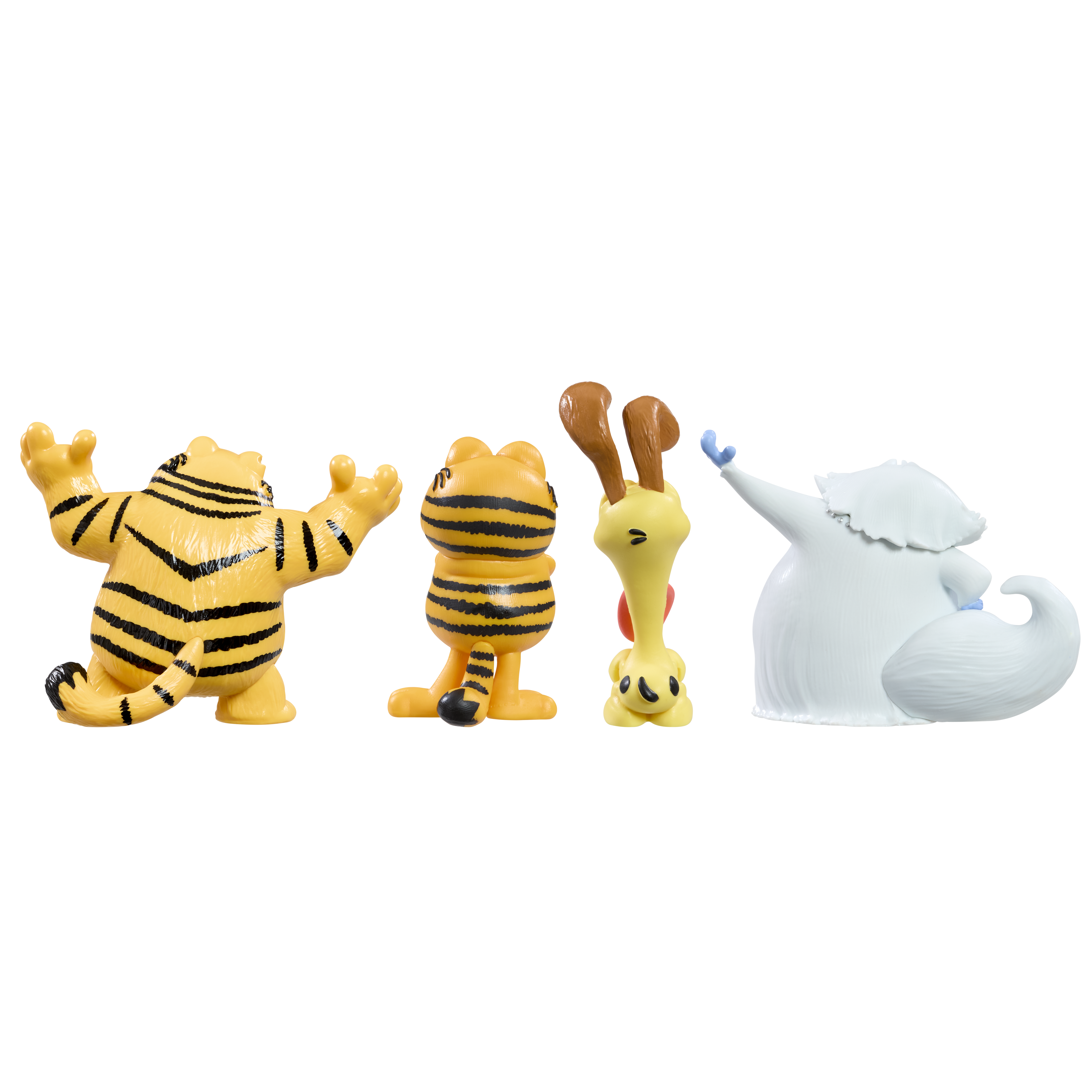 Animagic-Garfield 4 PC Figure Set (Garfield, Odie, Vic & Jinx)