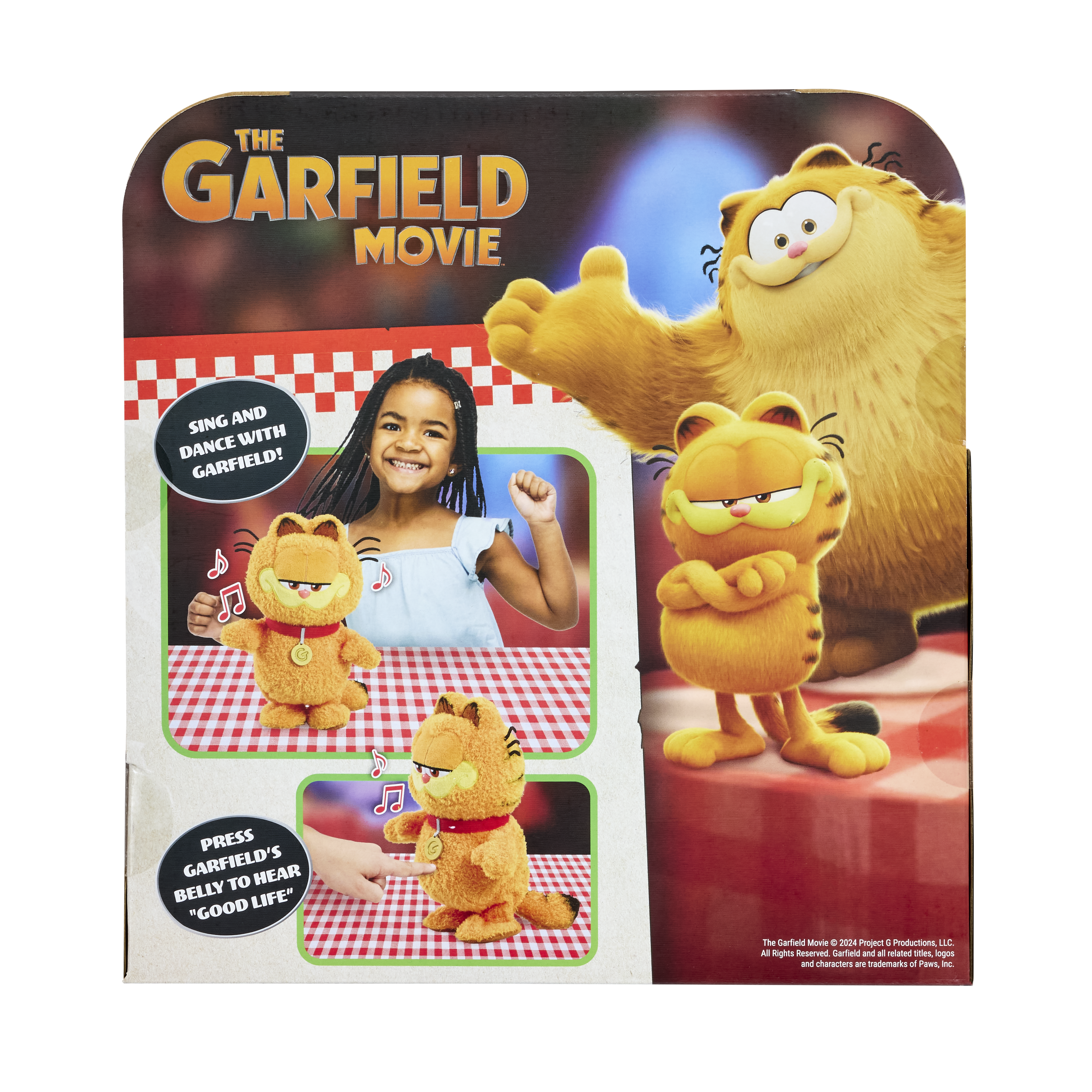 Animagic-Garfield Sing & Dancing Plush