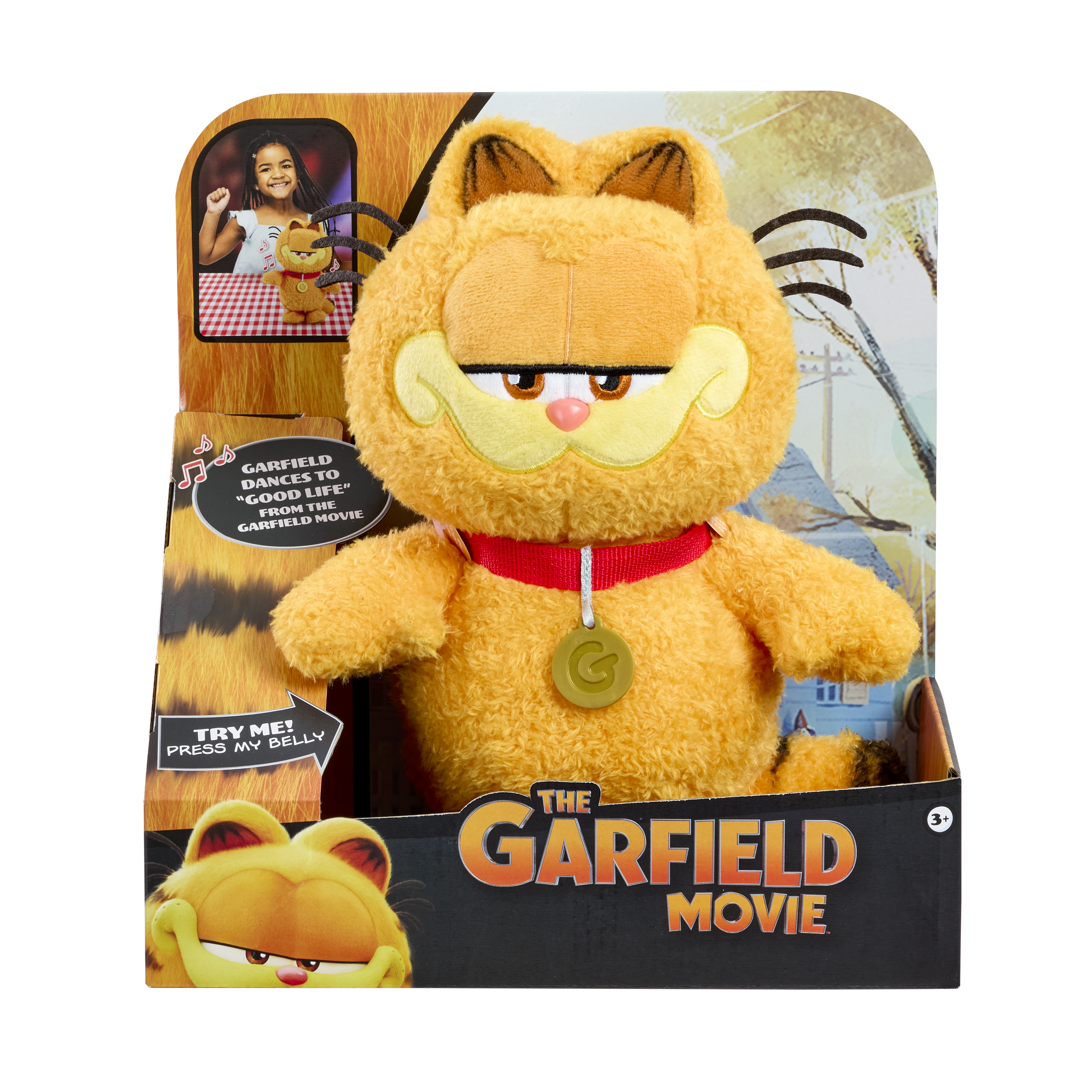 Animagic-Garfield Sing & Dancing Plush