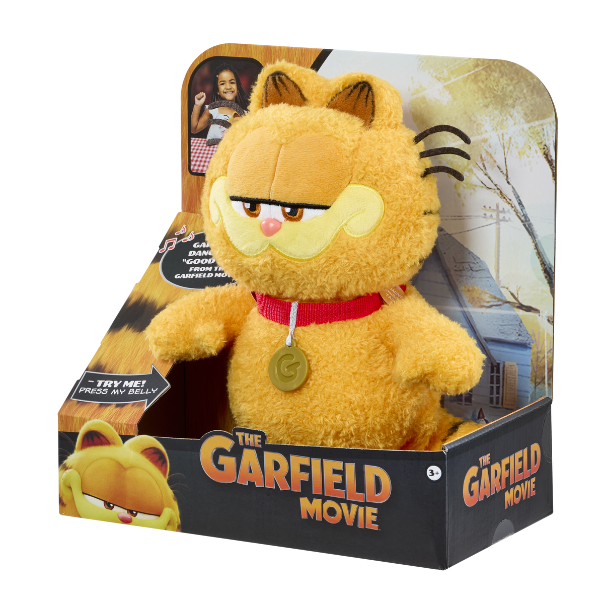 Animagic-Garfield Sing & Dancing Plush