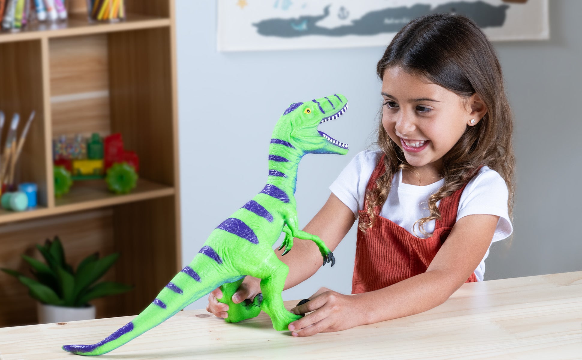 WOW in the World Soft Jumbo Velociraptor