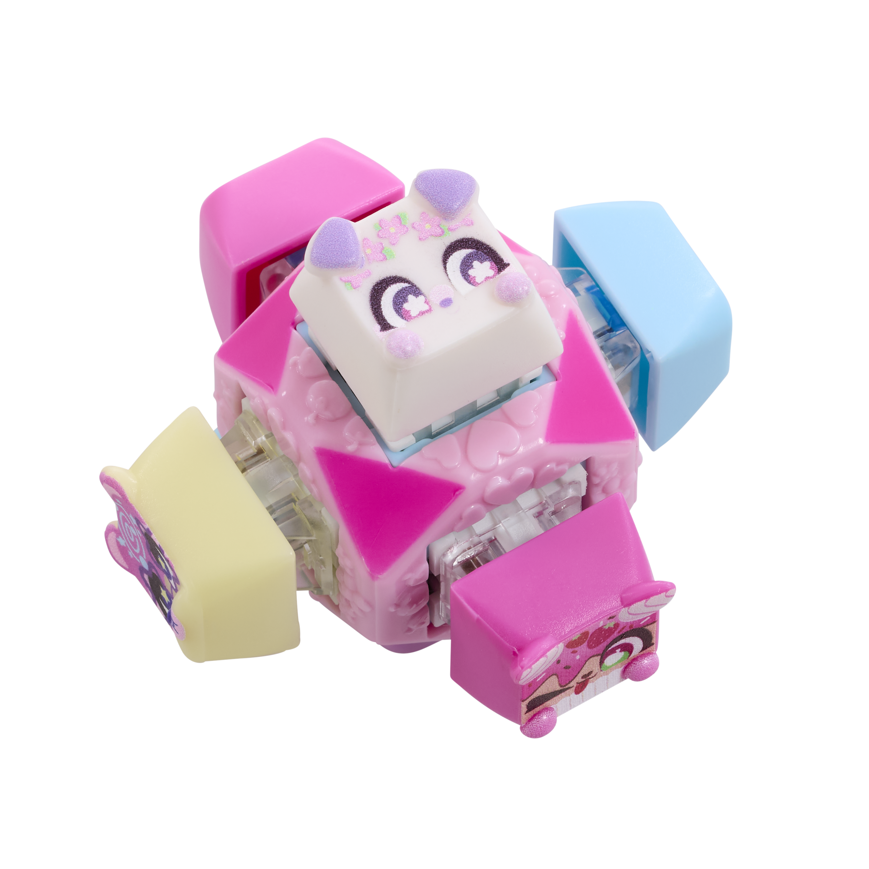 Clickeez- Deluxe Keychain Fidget Cube