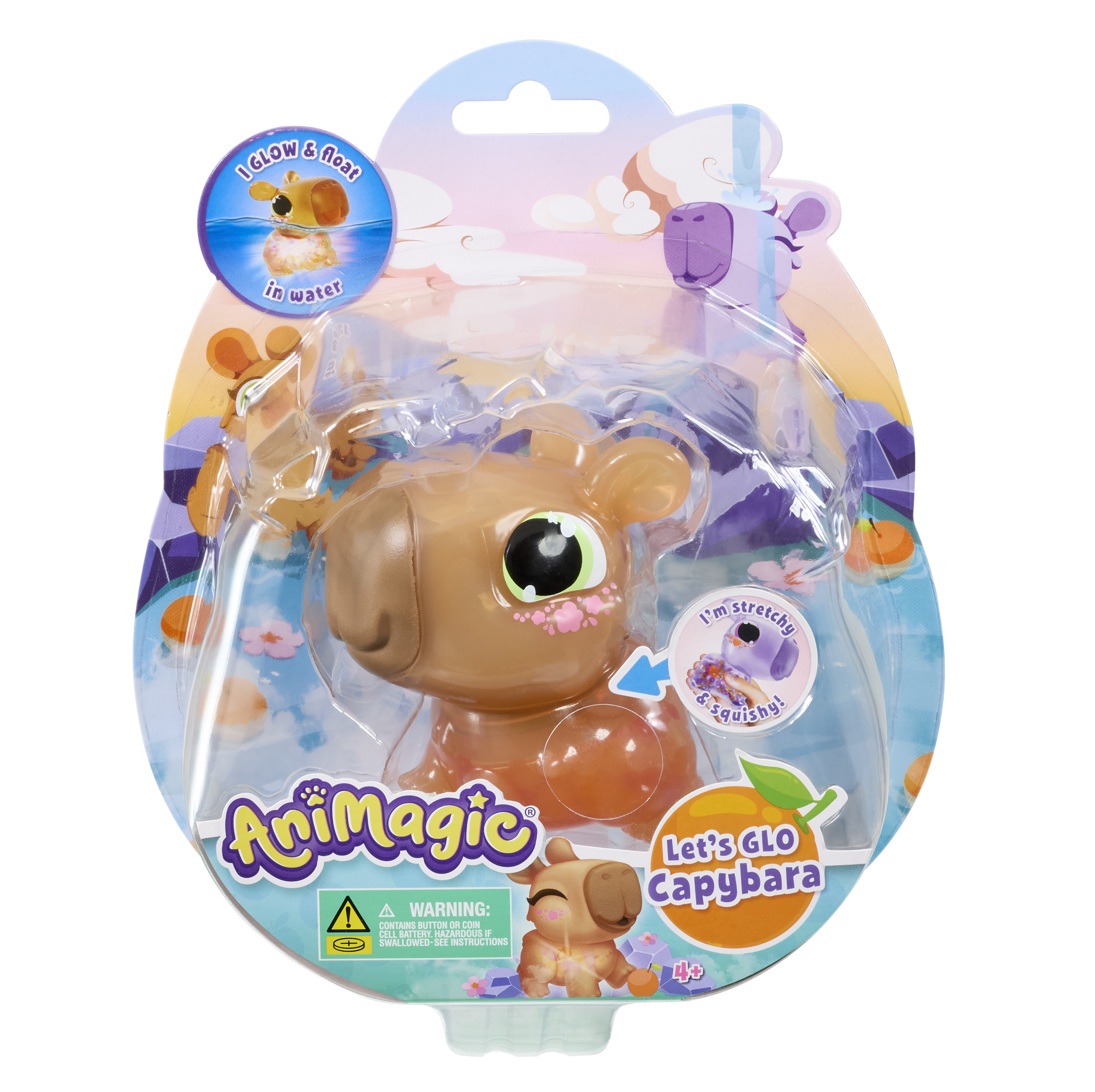 Animagic- Let's Go Capybara (contains Brown, Purple)