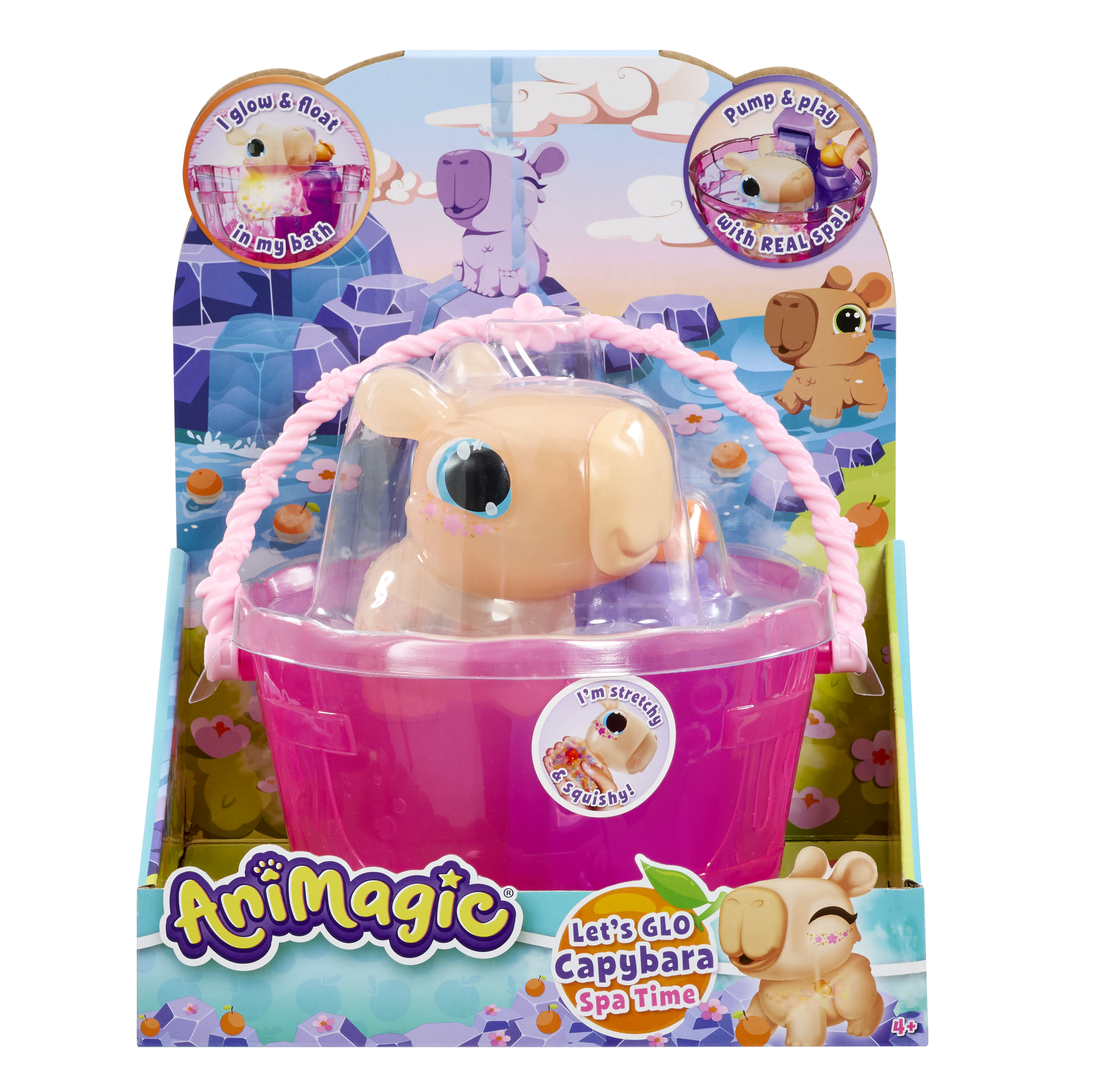 Animagic- Let's Glo Capybara Spa Time
