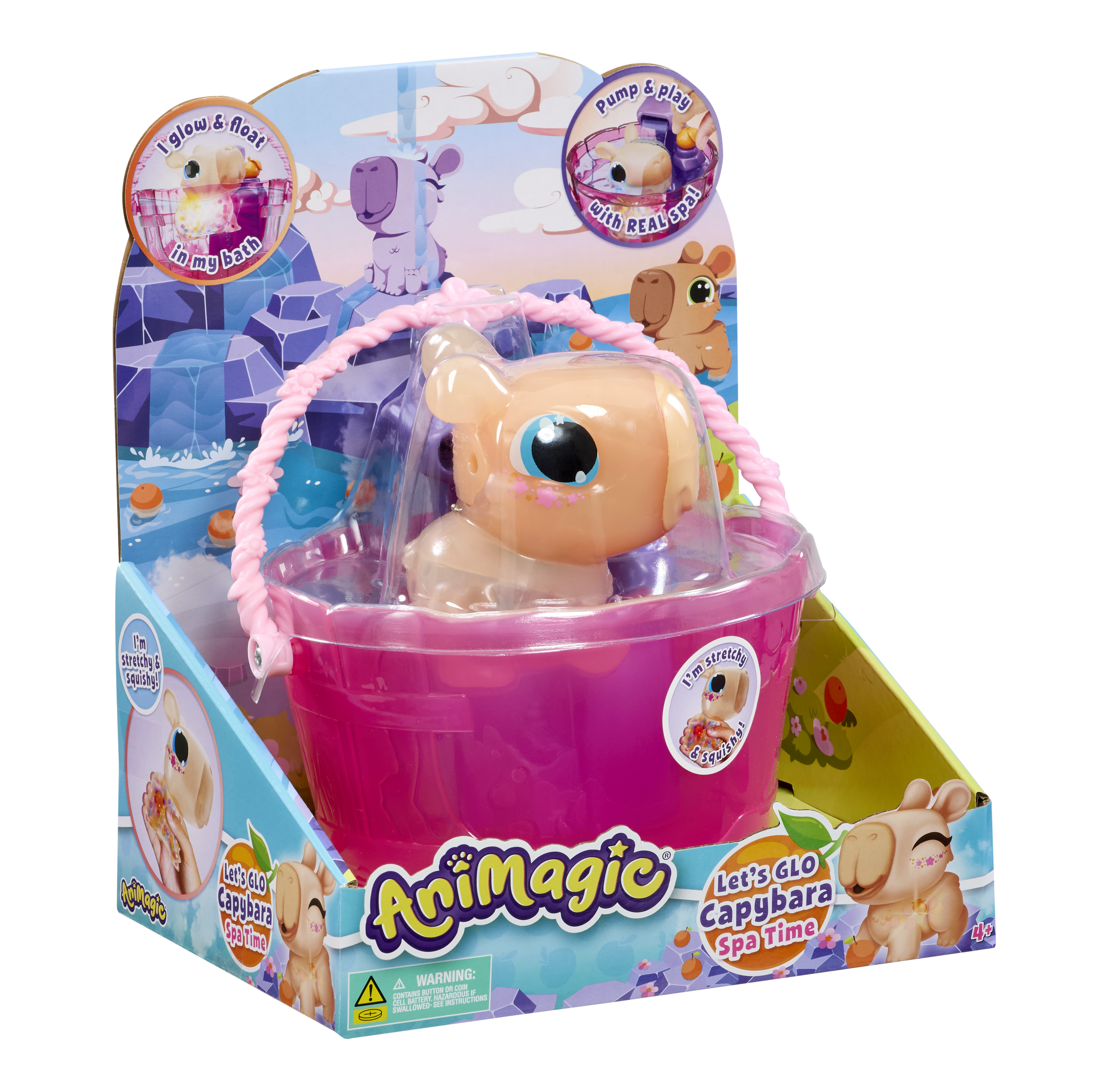 Animagic- Let's Glo Capybara Spa Time