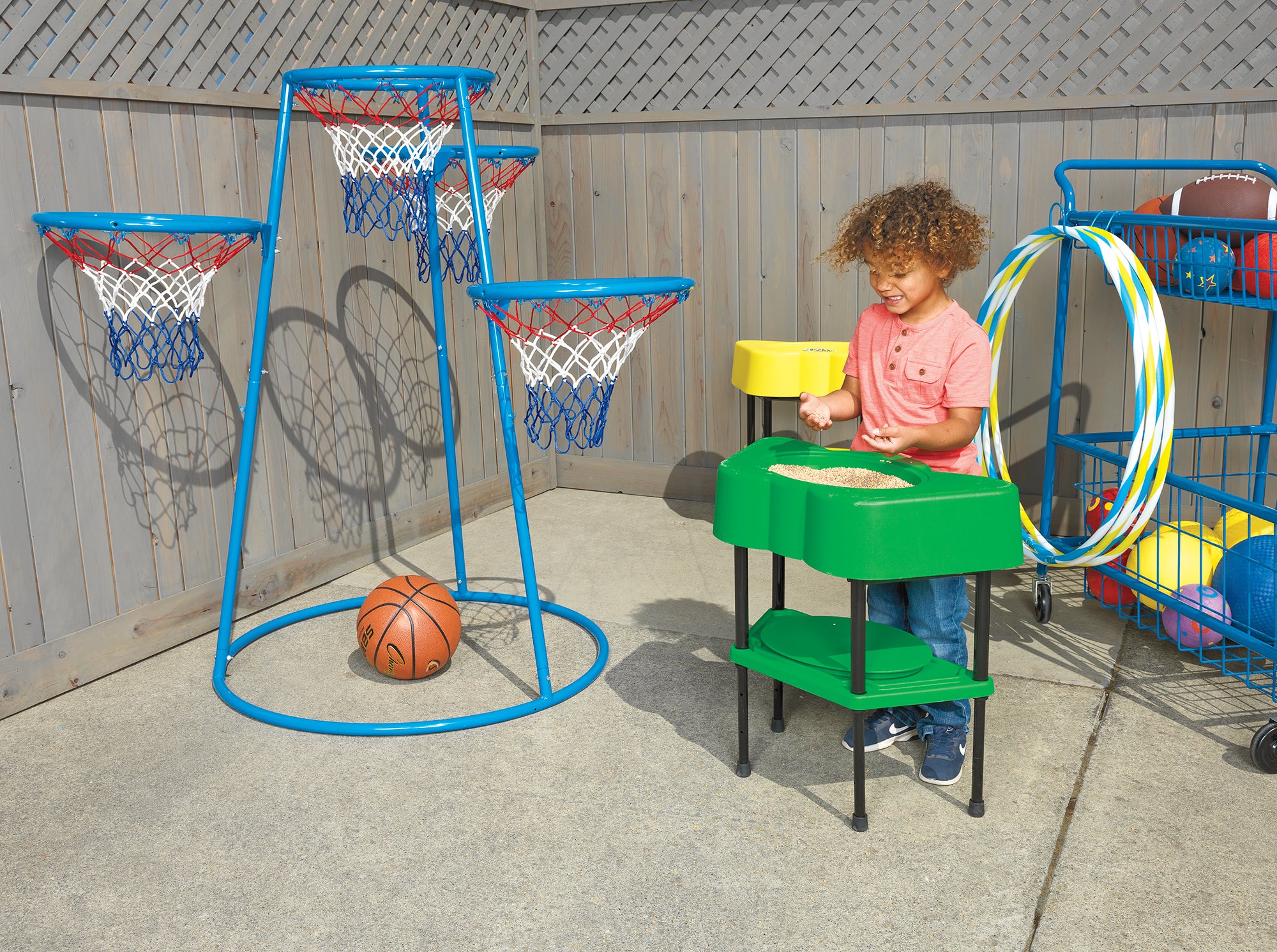 Adjustable Sensory Table - Yellow
