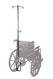 O2/IV Holder Combination (O2 Holder w/ Straight Pole) for Advantage / LX, Traveler / HD / HTC / L3 / L3 Plus / L4 / SE / SE Plus, and Paramount XD