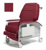 Lumex Clinical Care Recliner Wide, Berry Upholstery