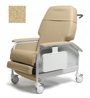 Lumex Clinical Care Recliner Wide, Gypsum Upholstery