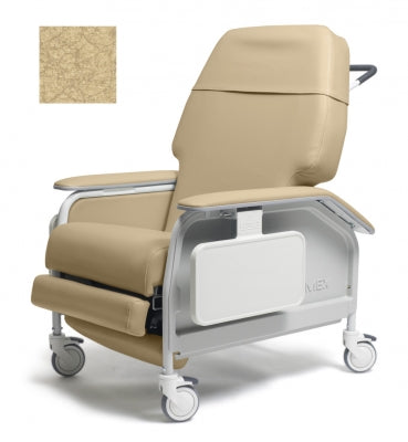 Lumex Clinical Care Recliner Wide, Gypsum Upholstery