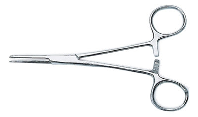 Kelly Hemostatic Forcep, Straight, 5.5" (14 cm)