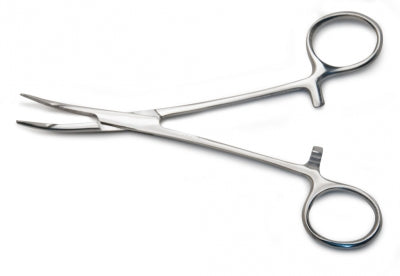 Kelly Hemostatic Forcep, Curved, 5.5" (14 cm)