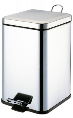 Waste Receptable, 32qt, Stainless Steel, Graham-Field
